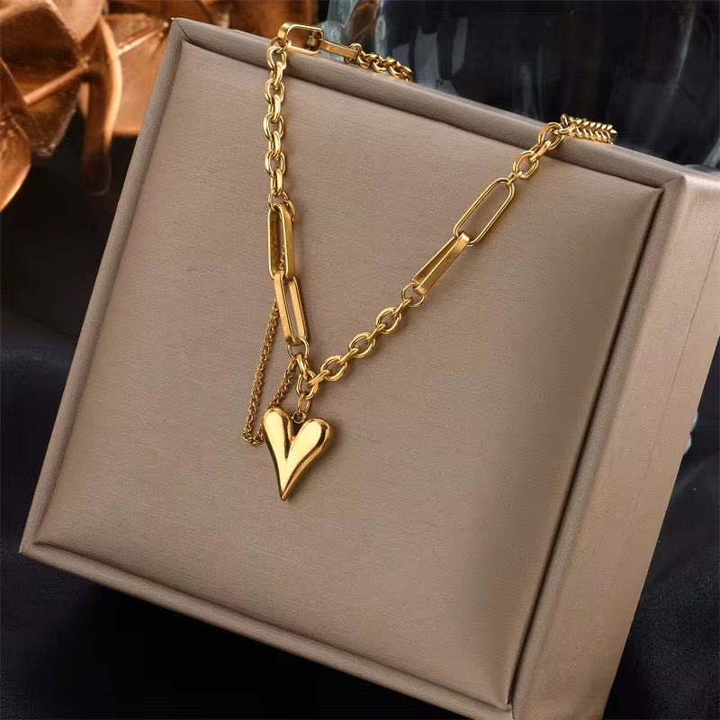 Beau Heart  Necklace